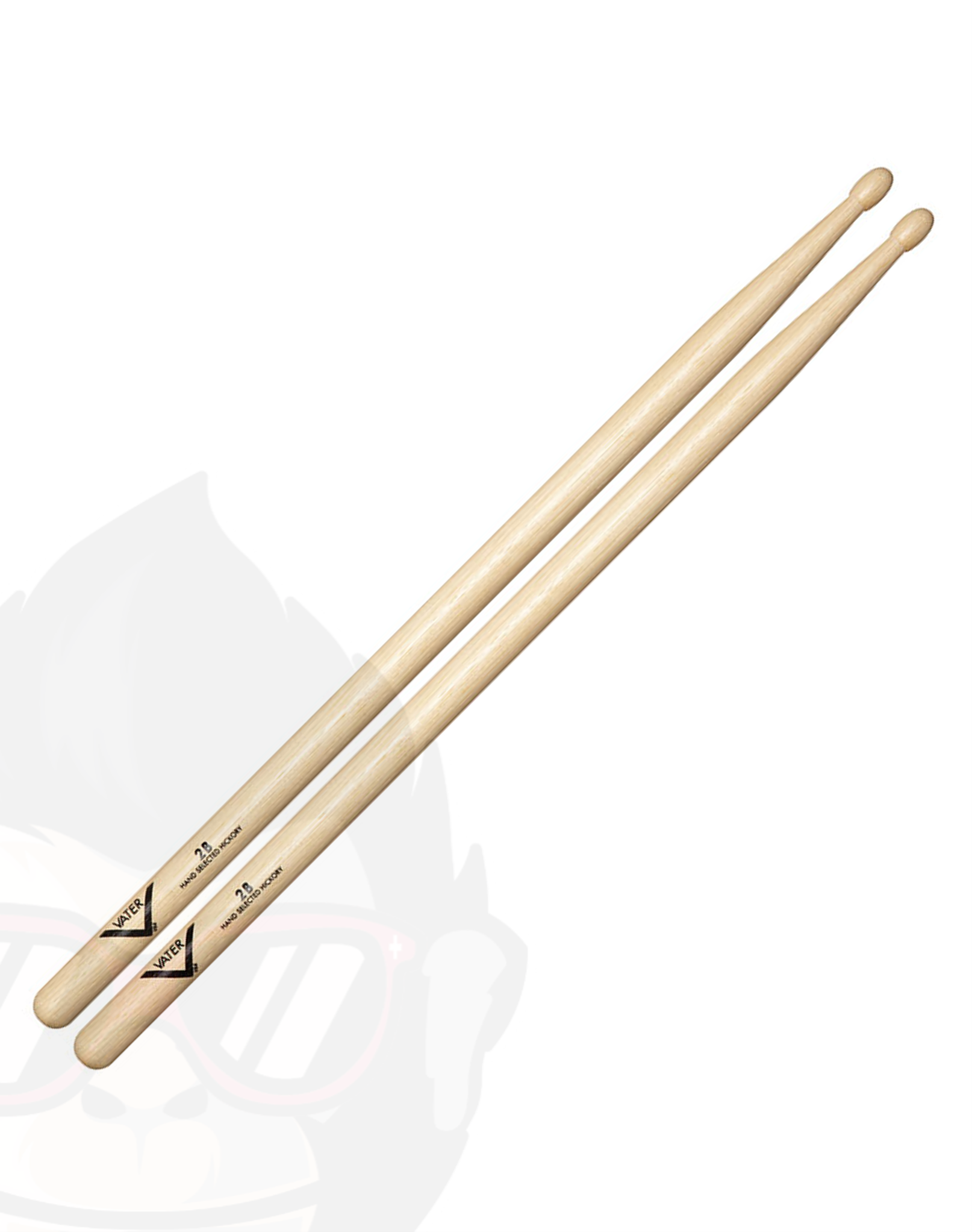 VATER Drum Sticks 2B Wood VH2BW-VA2B